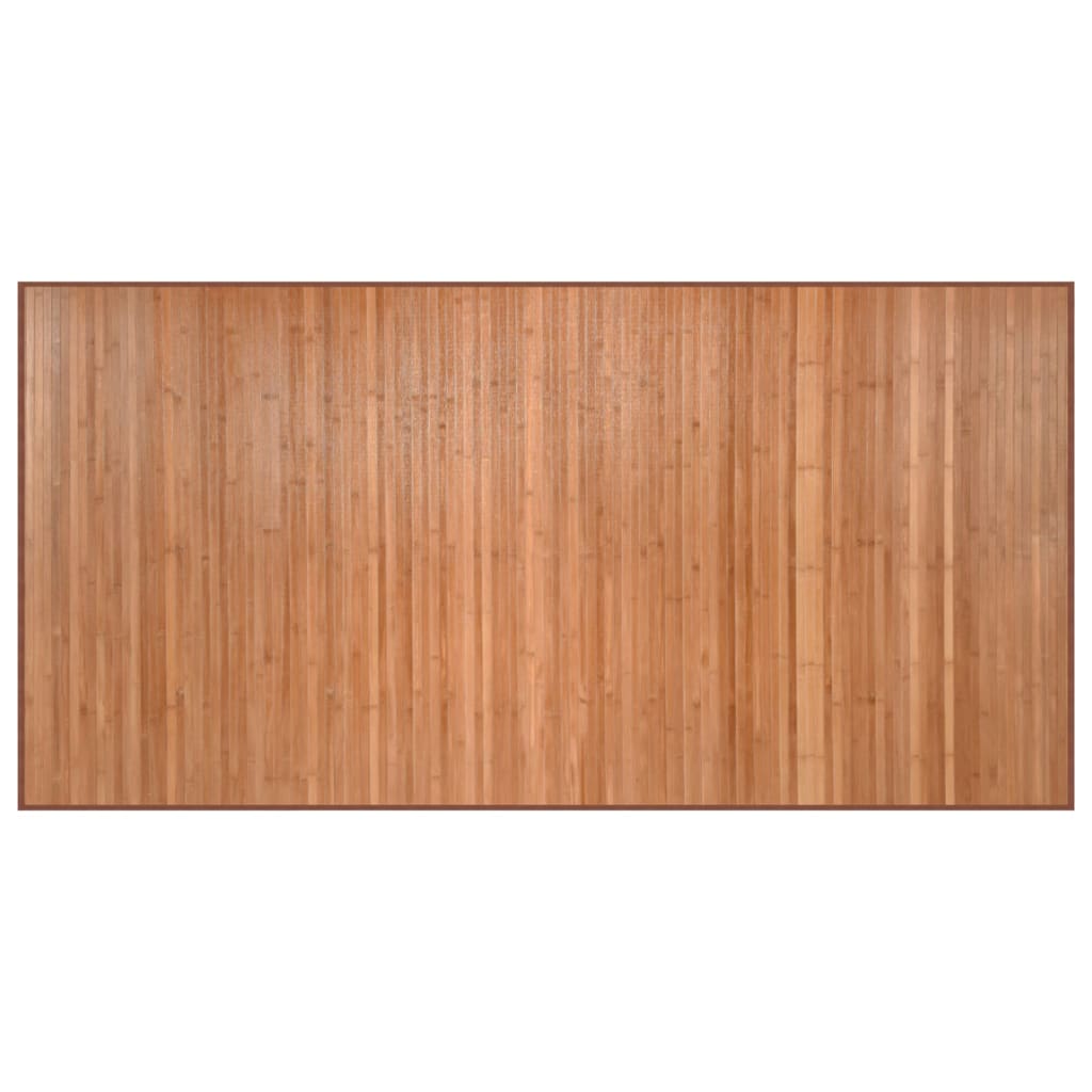 Vloerkleed rechthoekig 100x200 cm bamboe naturel