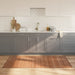 Vloerkleed rechthoekig 100x200 cm bamboe naturel