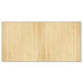 Vloerkleed rechthoekig 100x200 cm bamboe lichtnaturel