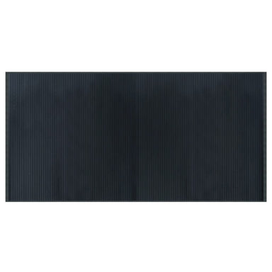 Vloerkleed rechthoekig 100x200 cm bamboe grijs