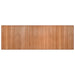 Vloerkleed rechthoekig 100x300 cm bamboe naturel