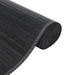 Vloerkleed rechthoekig 100x300 cm bamboe grijs