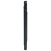 Vloerkleed rond 60 cm bamboe zwart