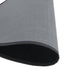 Vloerkleed rond 60 cm bamboe zwart