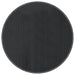 Vloerkleed rond 60 cm bamboe grijs