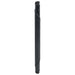 Vloerkleed rond 80 cm bamboe zwart