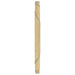 Vloerkleed rond 80 cm bamboe lichtnaturel
