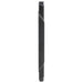 Vloerkleed rond 80 cm bamboe grijs