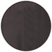 Vloerkleed rond 80 cm bamboe donkerbruin