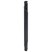 Vloerkleed rond 100 cm bamboe zwart