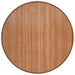 Vloerkleed rond 100 cm bamboe naturel