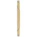 Vloerkleed rond 100 cm bamboe lichtnaturel