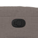 Fauteuil verstelbaar stof taupe