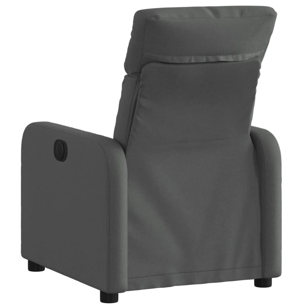 Fauteuil verstelbaar stof donkergrijs