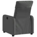 Fauteuil verstelbaar stof donkergrijs