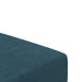 Slaapbank 2-zits fluweel blauw