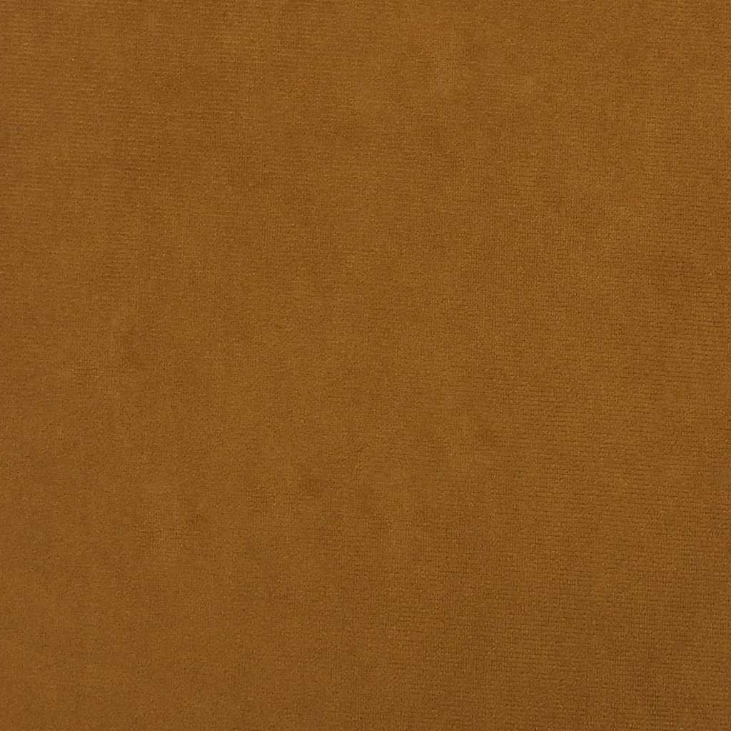 Slaapbank 2-zits fluweel bruin