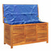 Tuinbox met jaloezieën 113x50x56 cm massief acaciahout