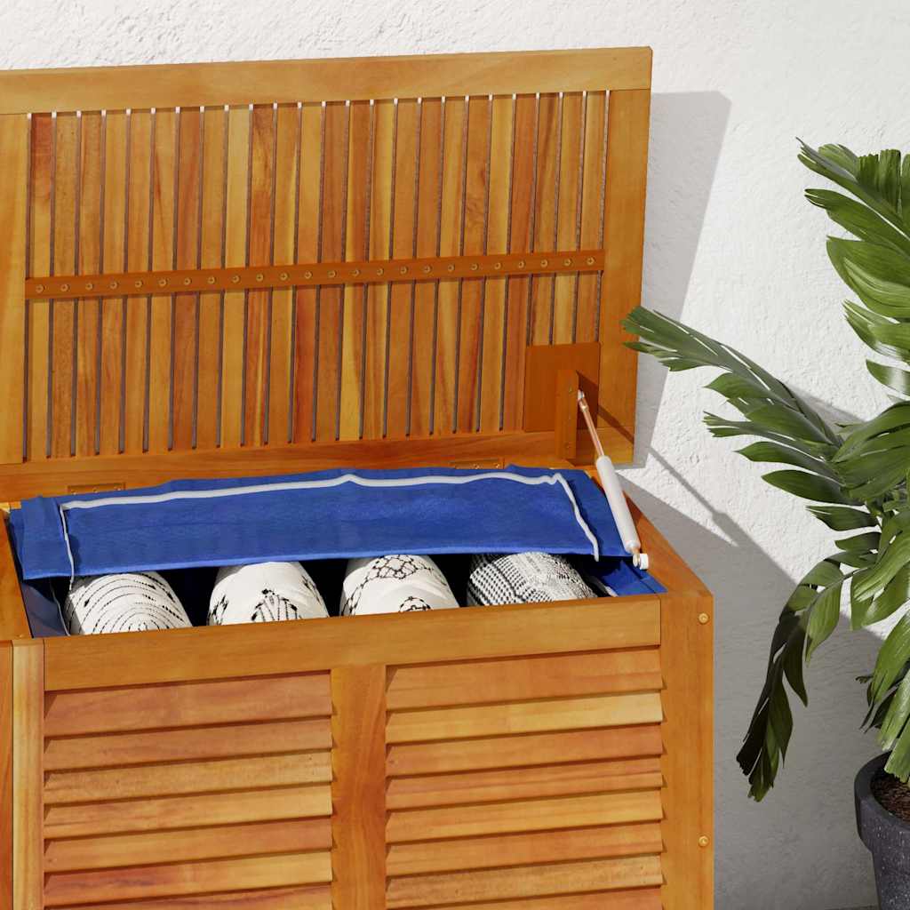 Tuinbox met jaloezieën 150x50x56 cm massief acaciahout