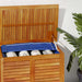 Tuinbox met jaloezieën 150x50x56 cm massief acaciahout