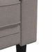 Tweezitsbank Chesterfield-stijl stof taupe