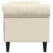 Driezitsbank Chesterfield-stijl linnen