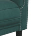 Fauteuil fluweel donkergroen