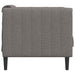 Fauteuil stof taupe