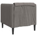 Fauteuil stof taupe