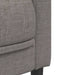 Fauteuil stof taupe
