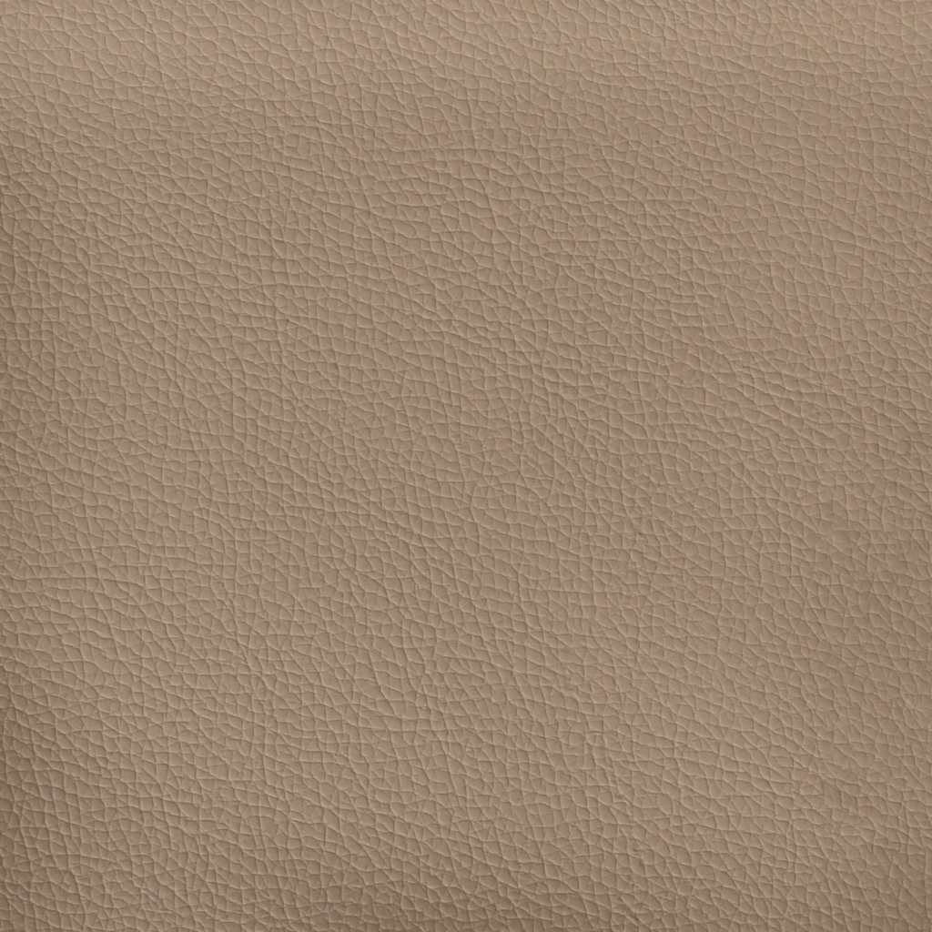 Driezitsbank Chesterfield-stijl kunstleer cappuccinokleurig