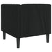 Fauteuil Chesterfield-stijl fluweel zwart