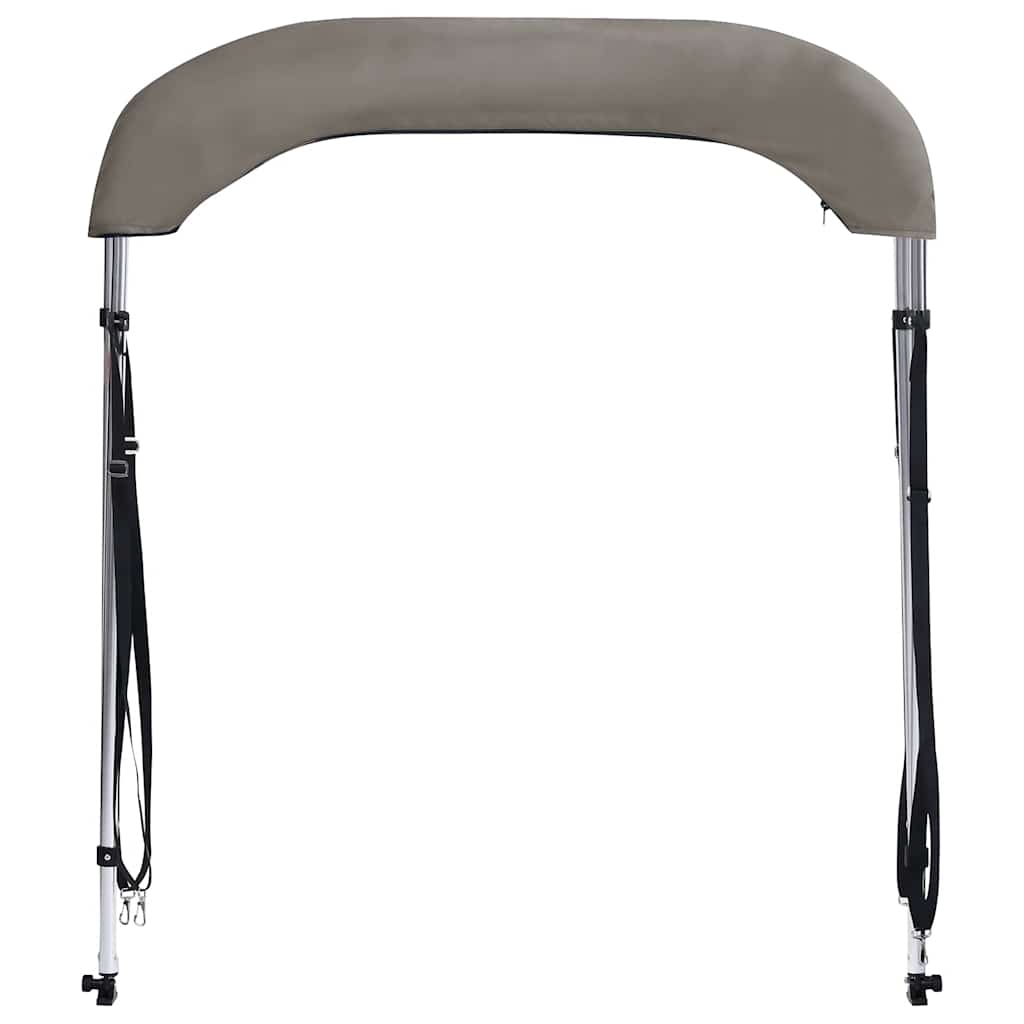 Biminitop 2 bogen 150x120x110 cm grijs