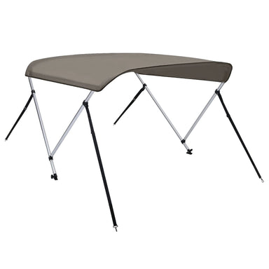 Biminitop 2 bogen 180x130x110 cm grijs