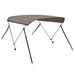 Biminitop 2 bogen 180x150x110 cm grijs