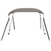 Biminitop 2 bogen 180x150x110 cm grijs