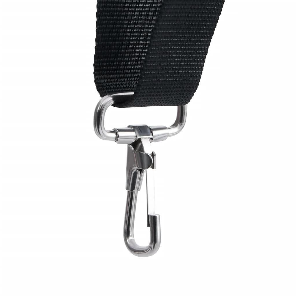 Biminitop 2 bogen 180x130x110 cm zwart