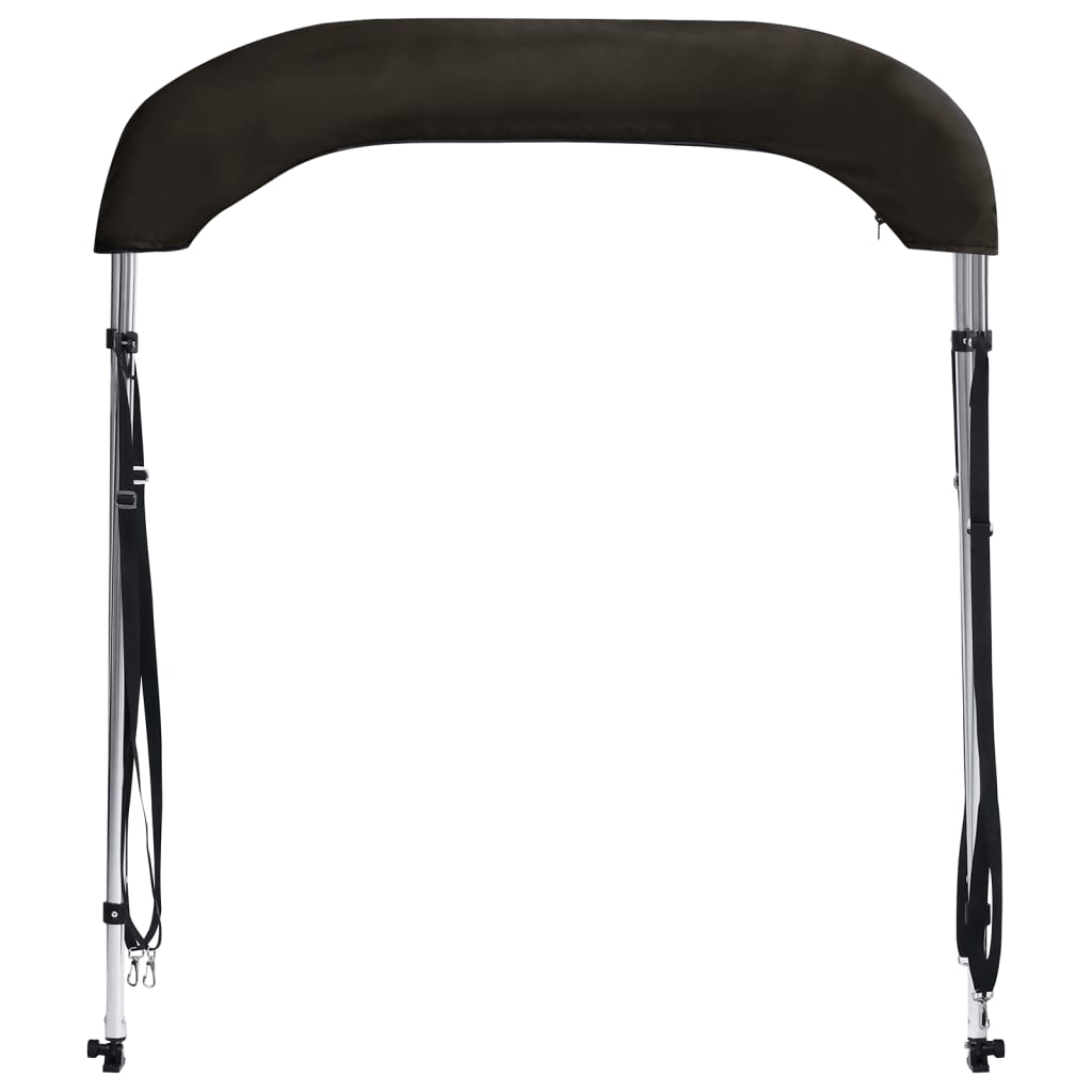 Biminitop 2 bogen 180x130x110 cm zwart