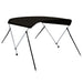 Biminitop 2 bogen 180x150x110 cm zwart