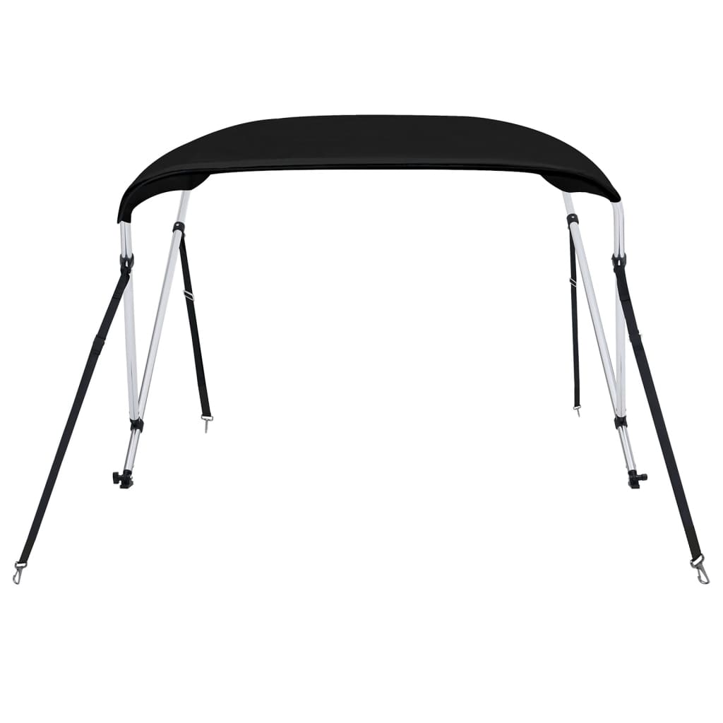 Biminitop 2 bogen 180x150x110 cm zwart