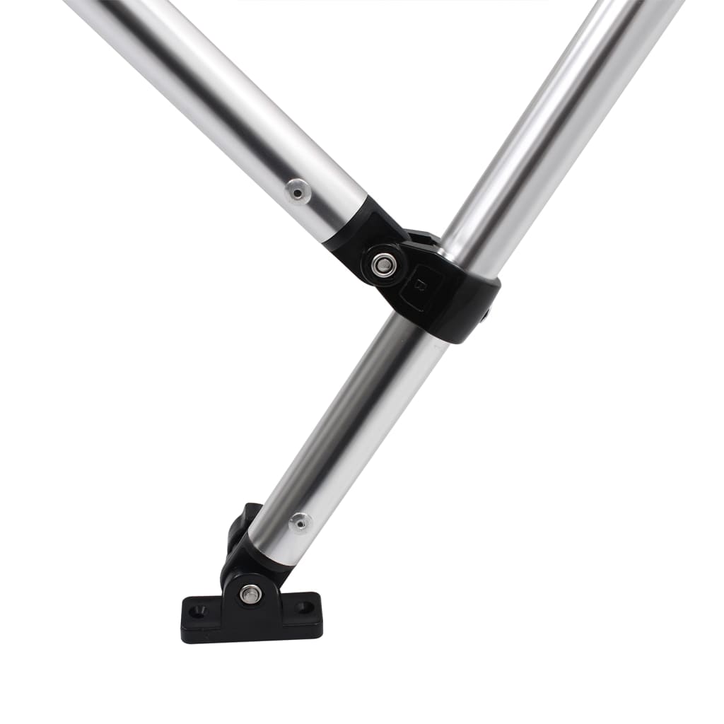 Biminitop 3 bogen 183x140x137 cm grijs