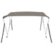 Biminitop 3 bogen 183x180x137 cm grijs