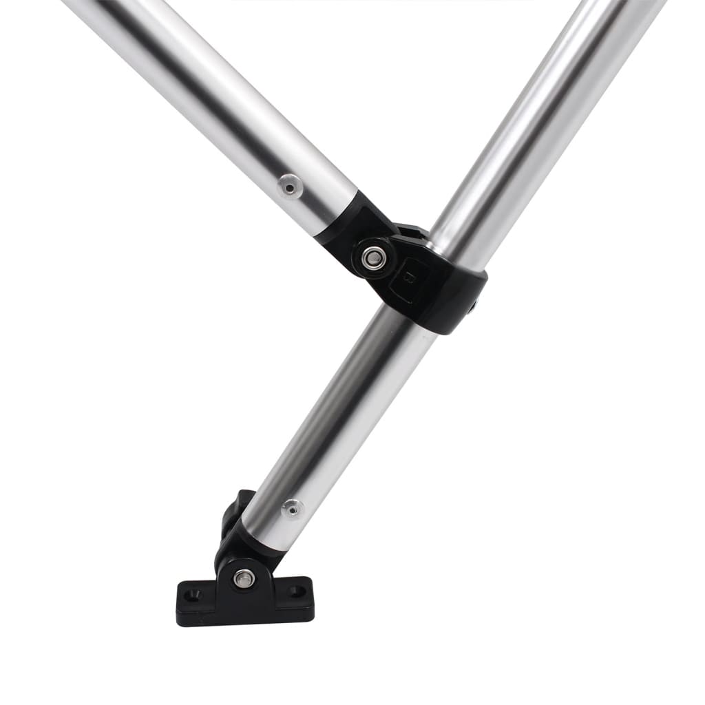 Biminitop 3 bogen 183x180x137 cm grijs