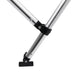Biminitop 3 bogen 183x180x137 cm grijs