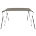 Biminitop 3 bogen 183x196x137 cm grijs