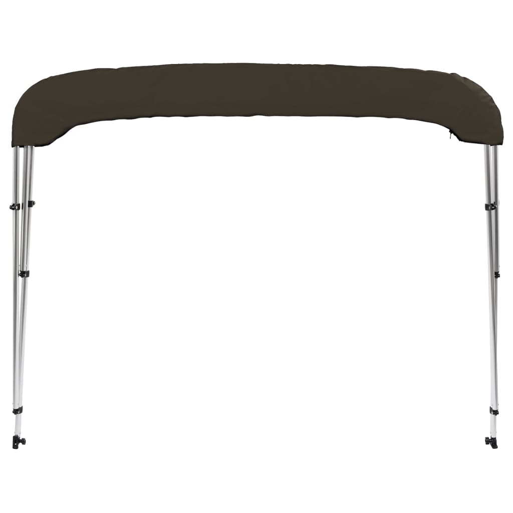 Biminitop 3 bogen 183x140x137 cm zwart
