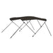 Biminitop 3 bogen 183x140x137 cm zwart