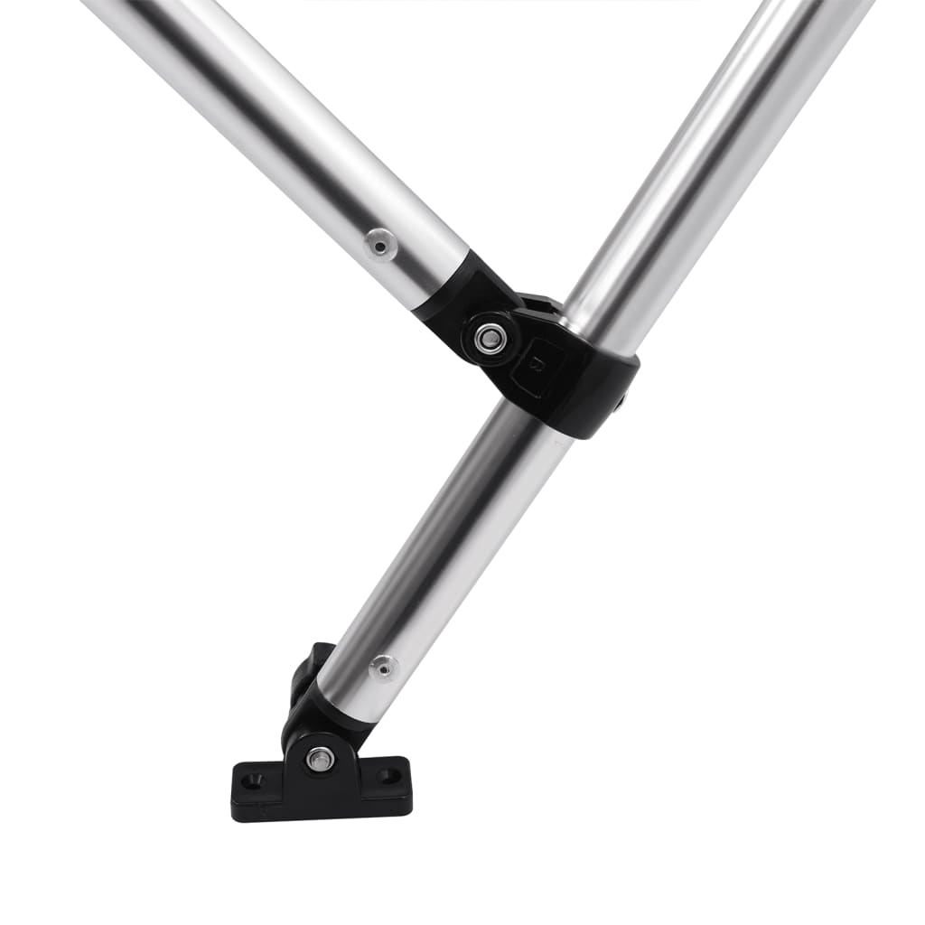 Biminitop 3 bogen 183x140x137 cm zwart