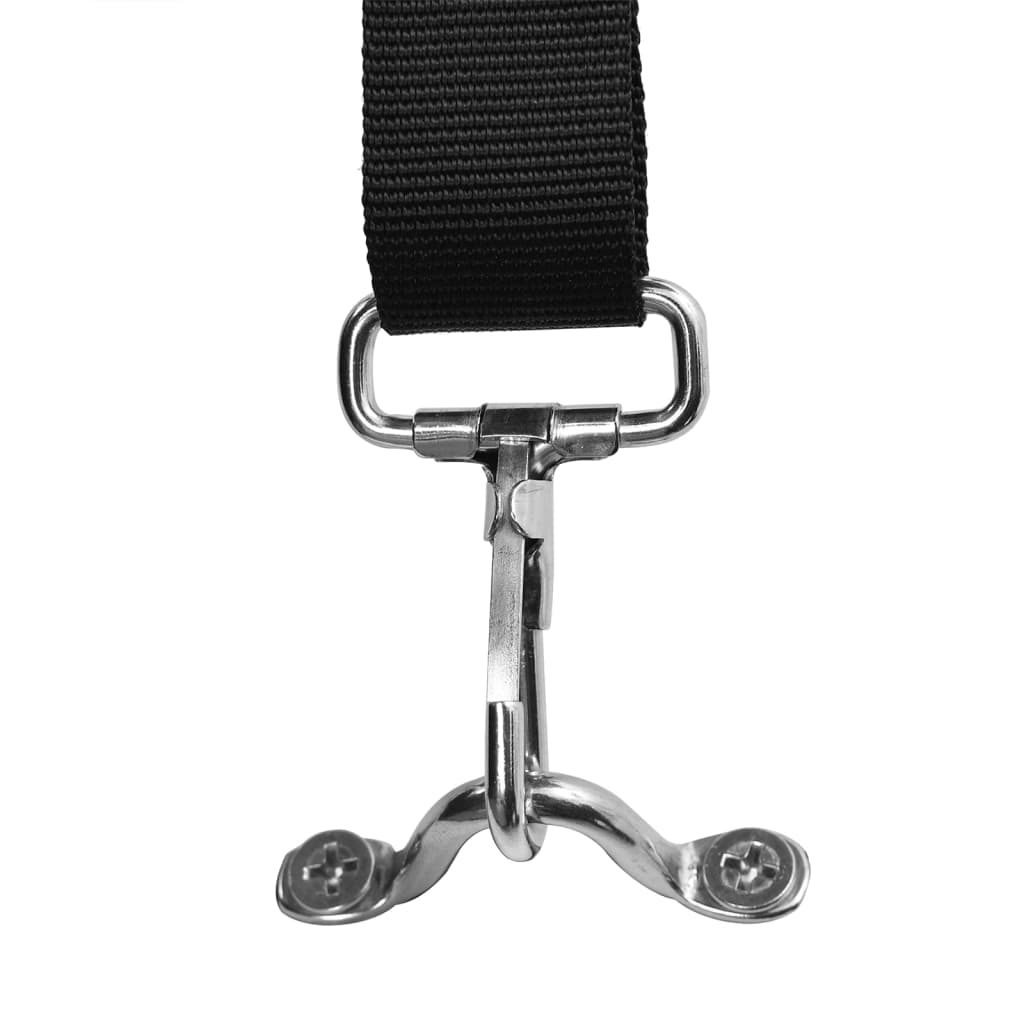 Biminitop 3 bogen 183x160x137 cm zwart