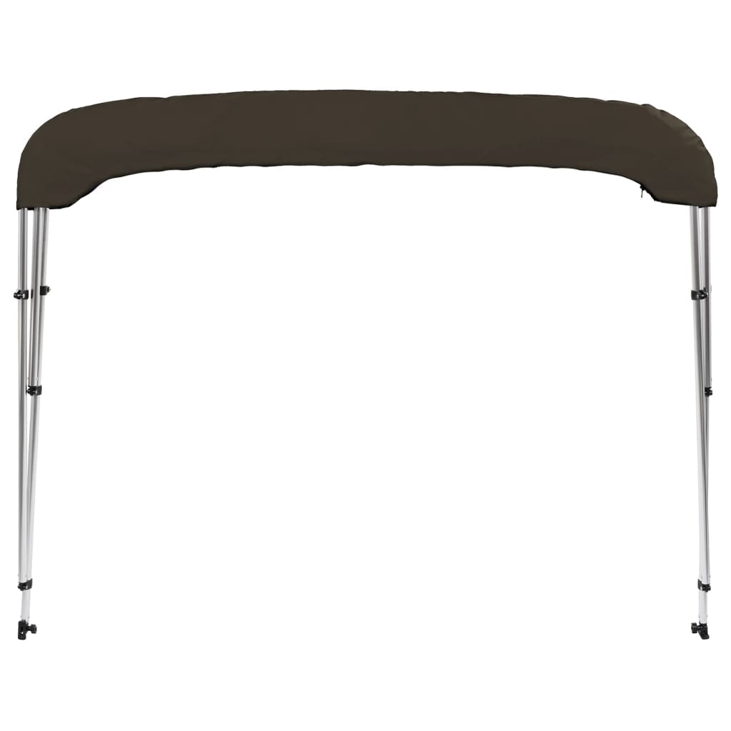 Biminitop 3 bogen 183x180x137 cm zwart